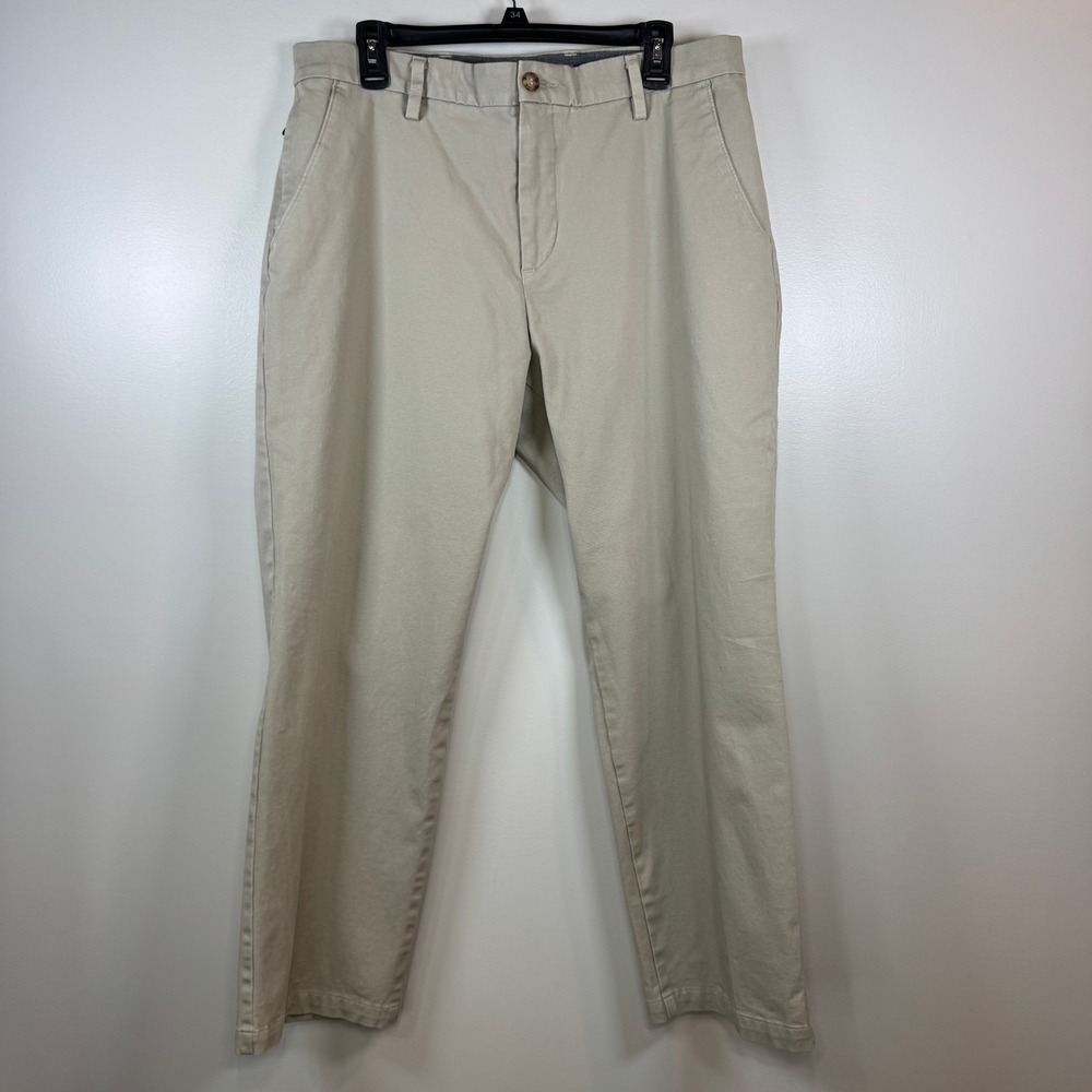 Dockers Classic Fit Khaki Chinos Mens 36x30 Actual (28.5) Tan Cotton Blend Pants